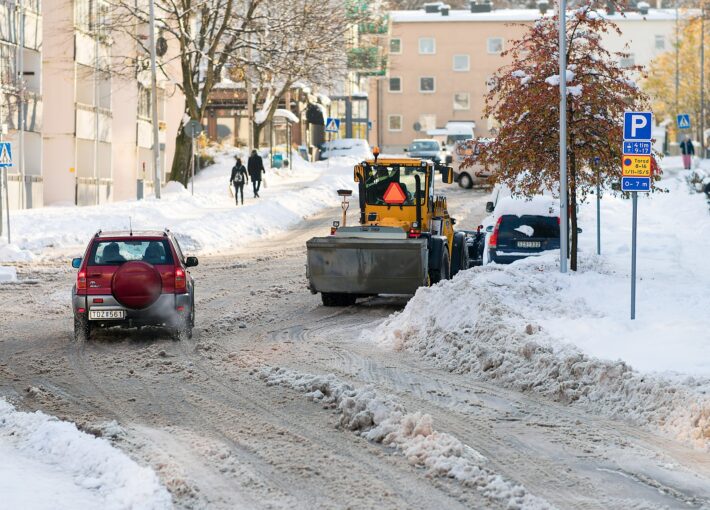 Snow plough
